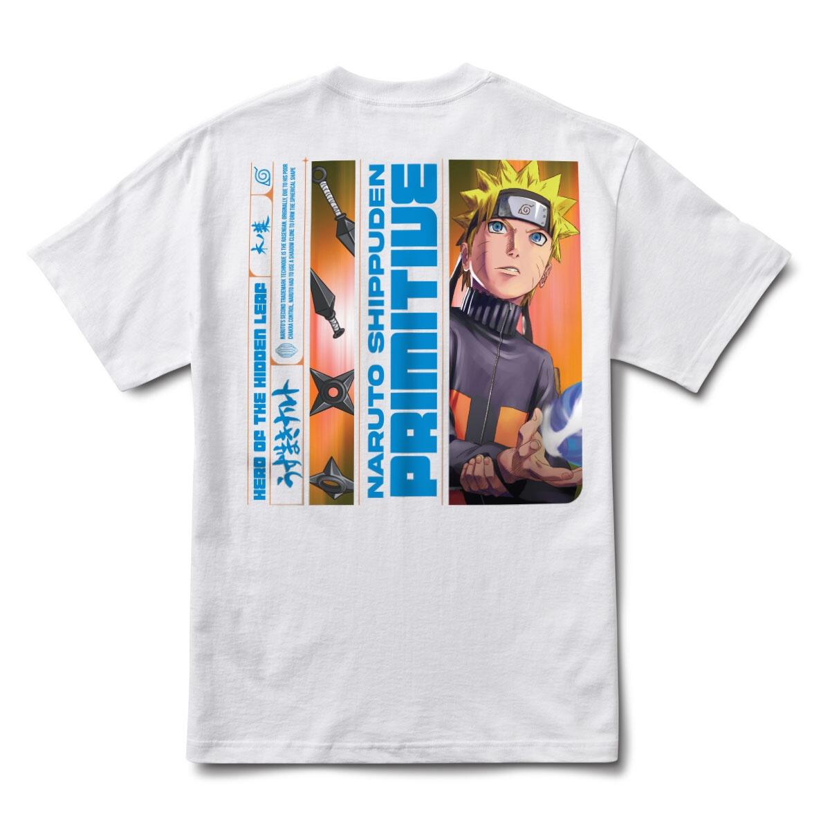 Naruto Shippuden x Primitive Skate Hero T-Shirt Back