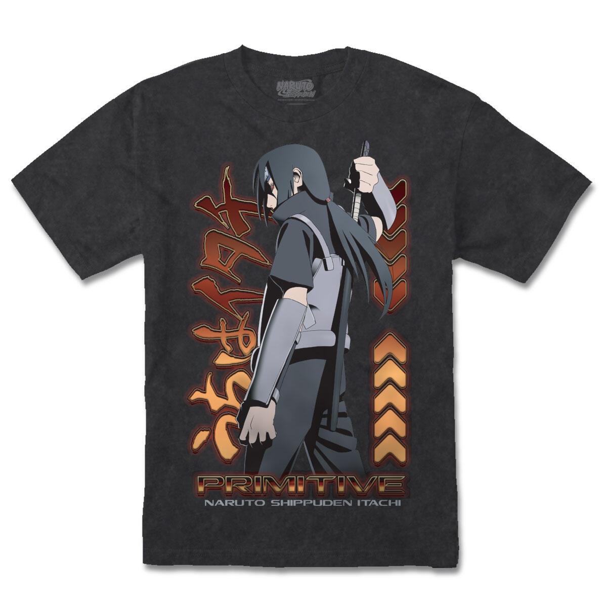 Itachi Assualt Naruto Shippuden x Primitive Skate Tee