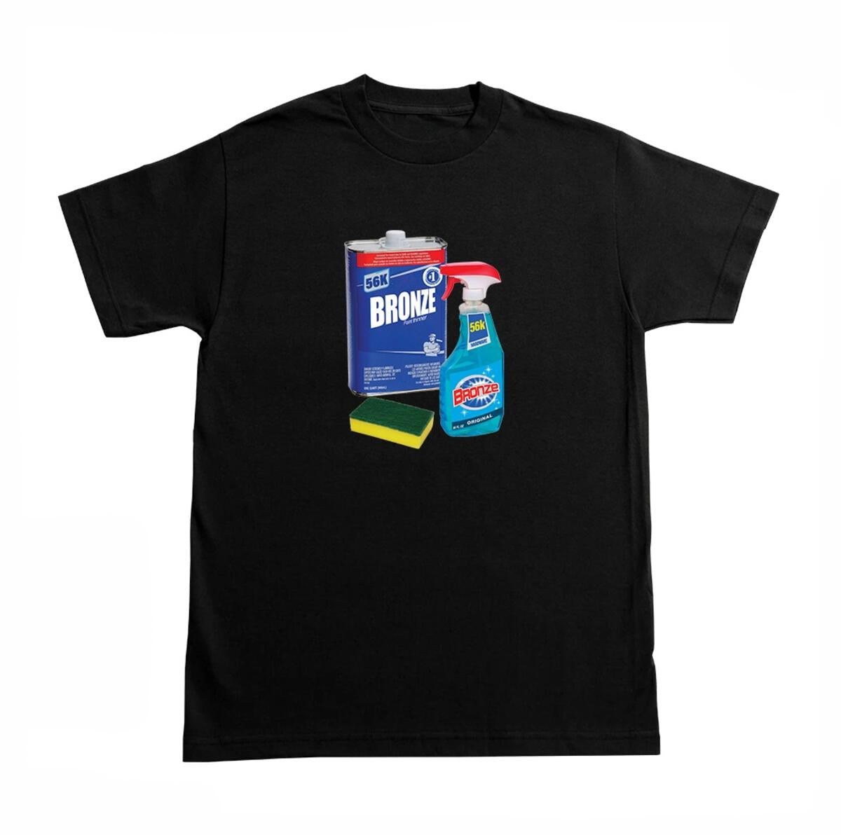 Bronze 56K Paint Thinner Tee - Black