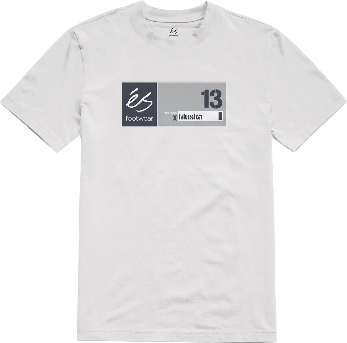 White Chad Muska 13 eS Skateboading T-Shirt