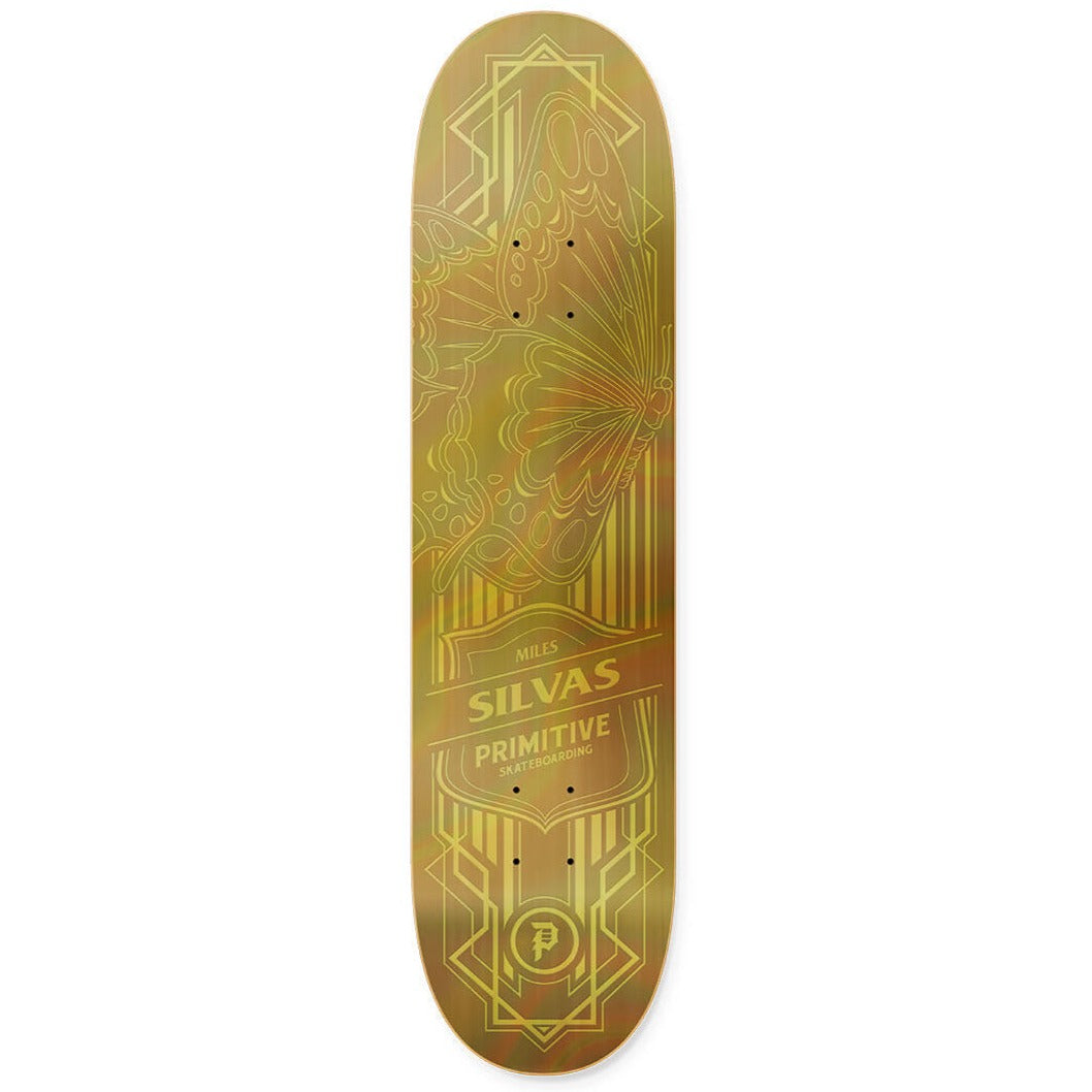 Miles Silvas Holofoil Butterfly Primitive Skateboard Deck