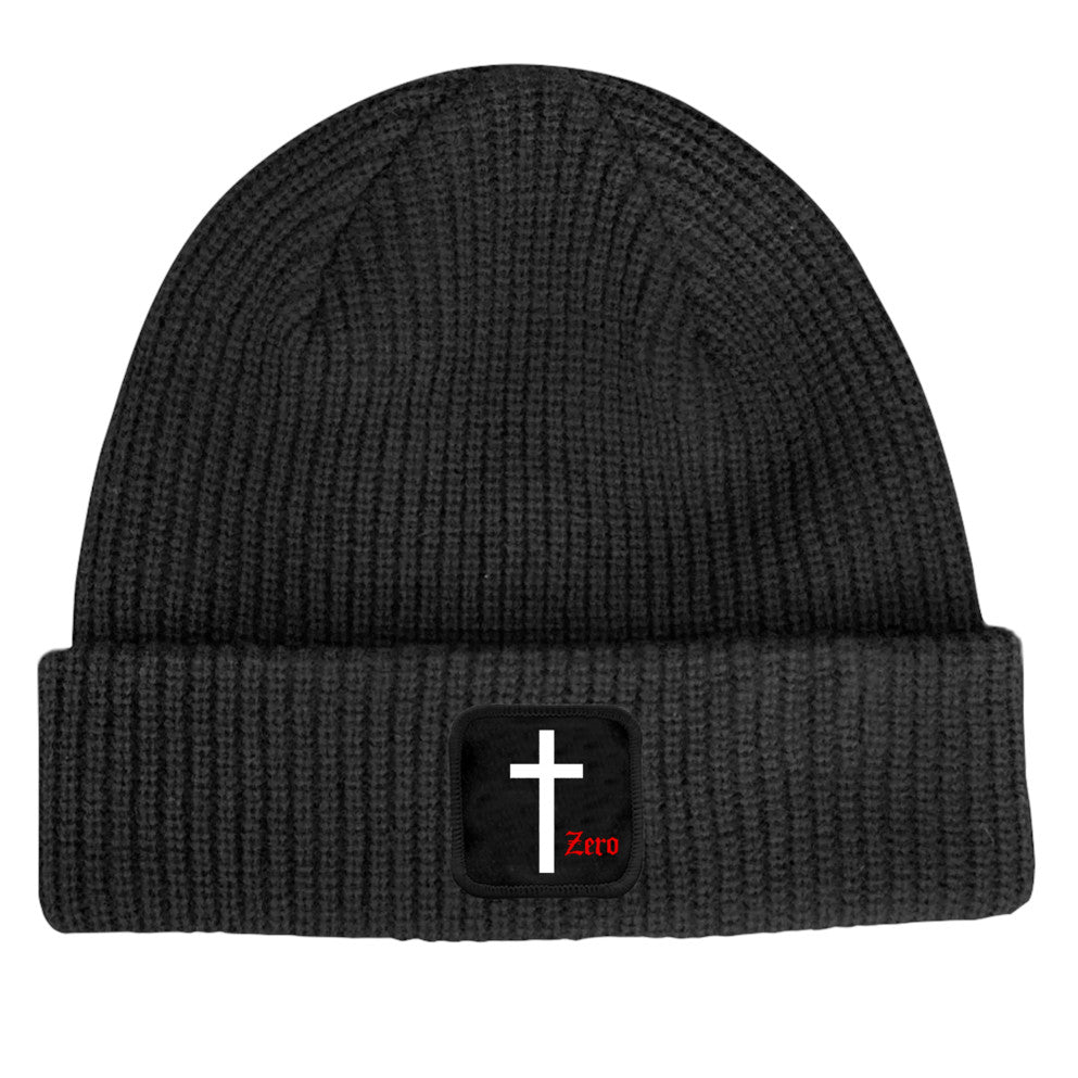 Zero JT Cross Patch Beanie - Black