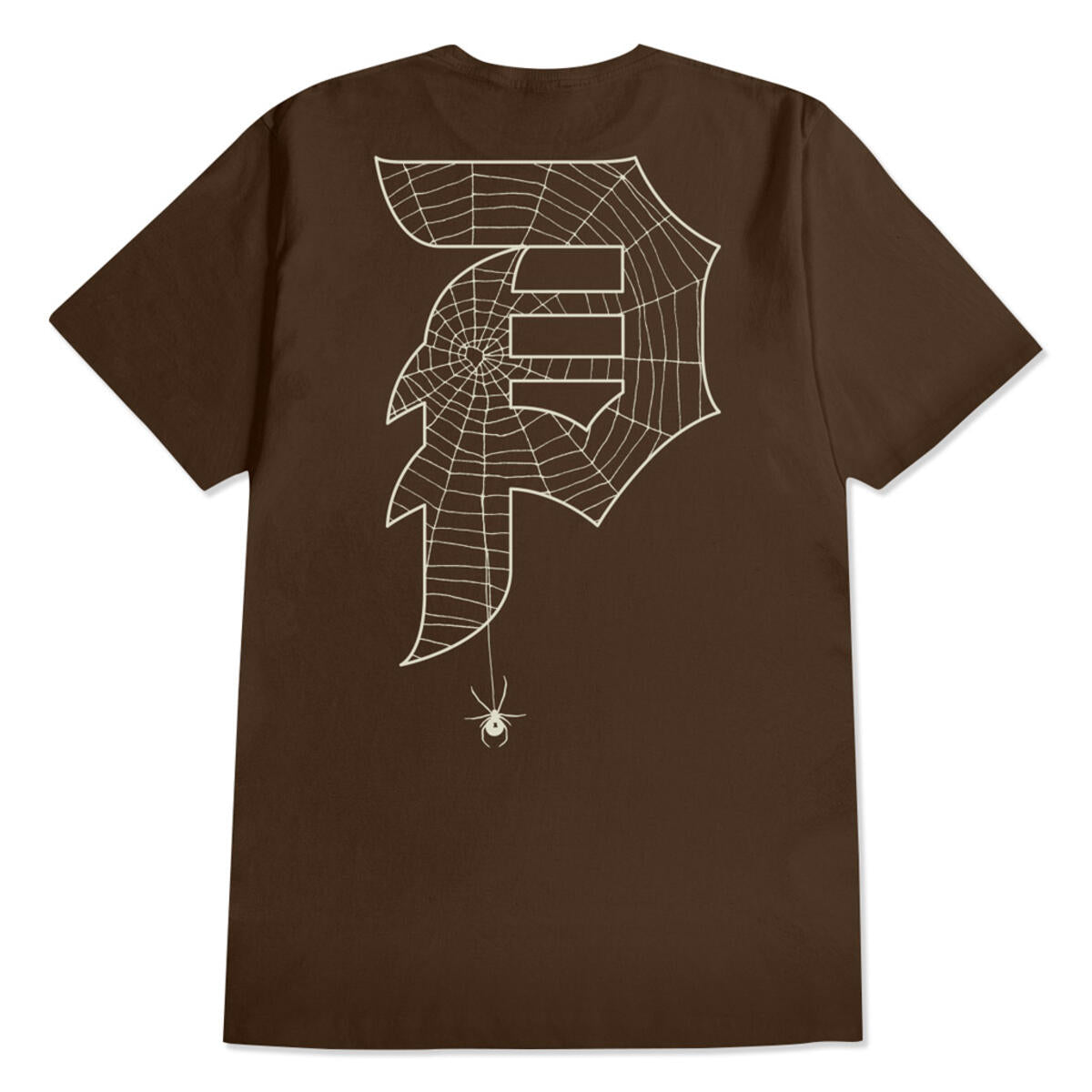 Brown Poison Primitive Skate T-Shirt Back