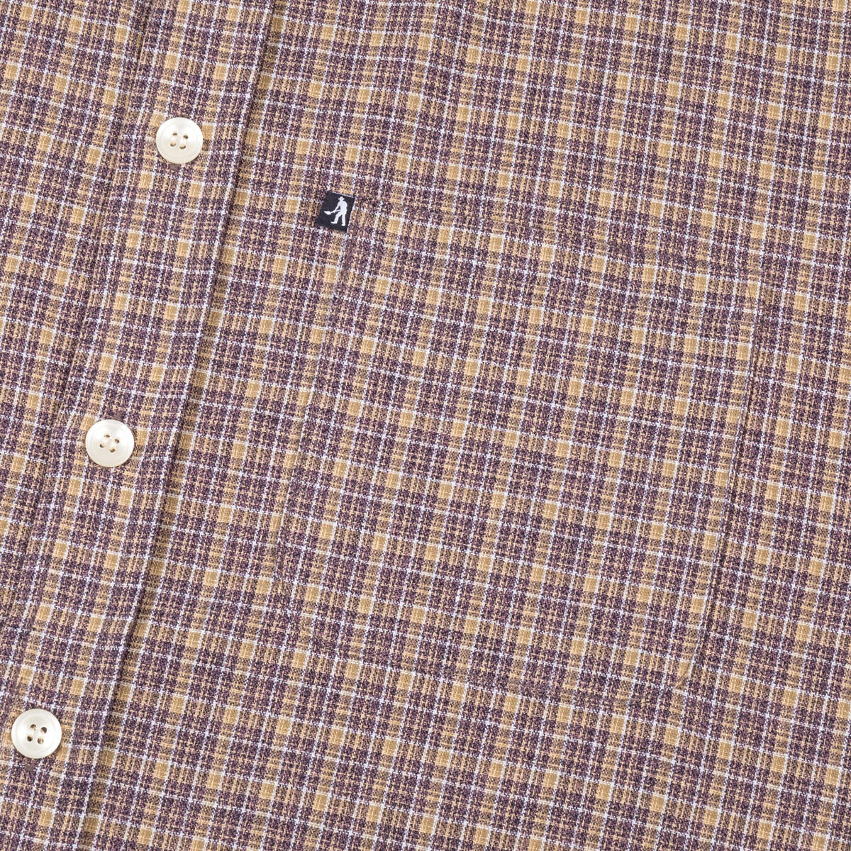Pass-Port Workers Check Short Sleeve Shirt - Honeycomb