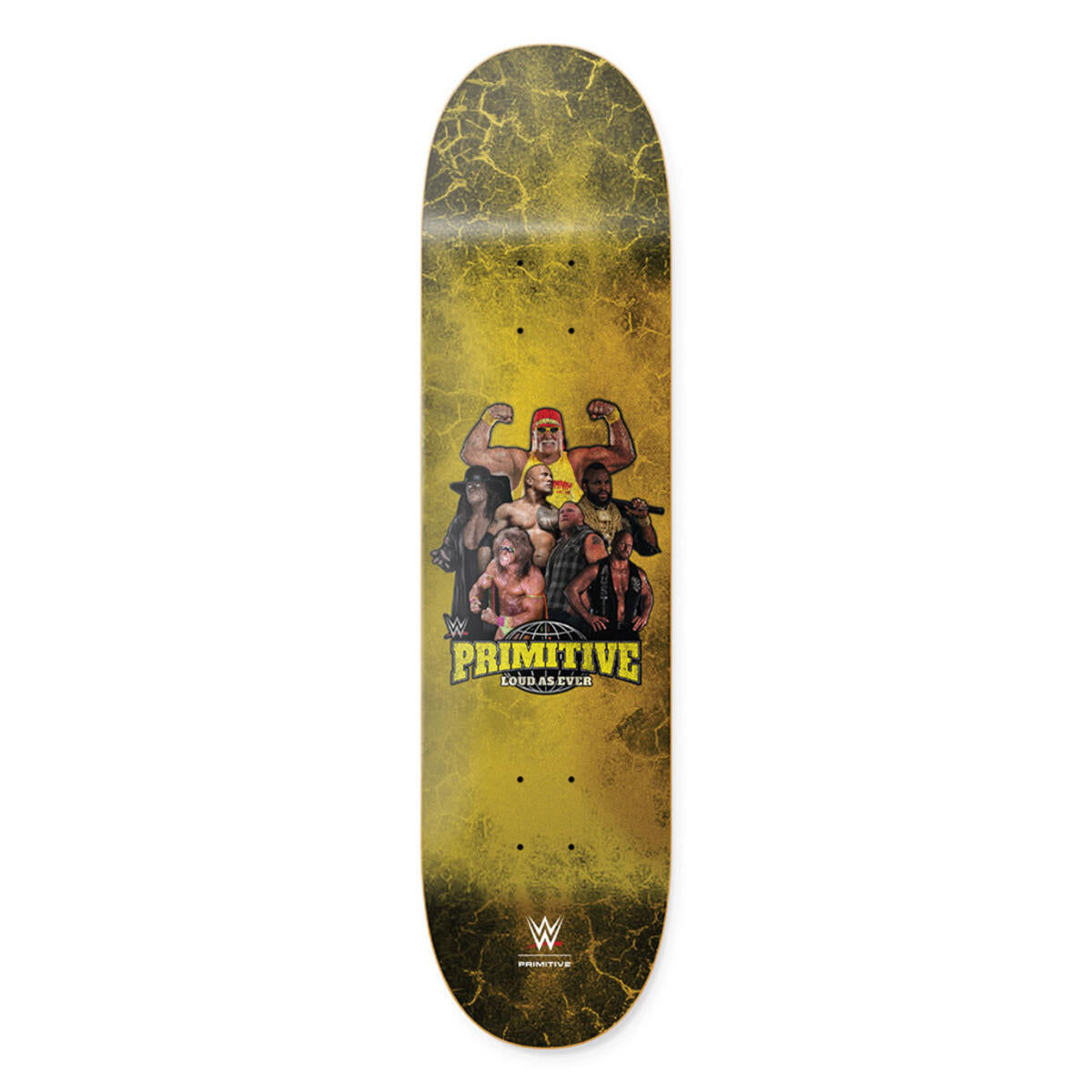 WWE Mania x Primitive Skate Deck