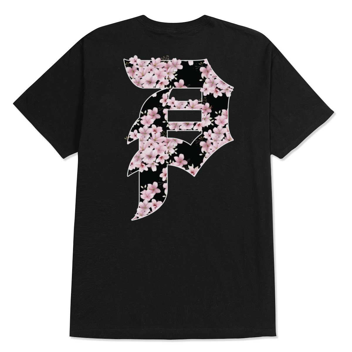 Sakura Black Primitive Skate Tee Back