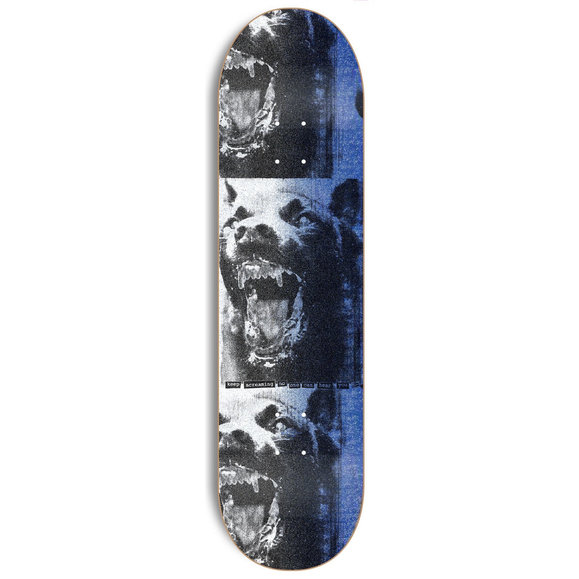 Rassvet Biais Scream Skateboard Deck - Assorted Stains