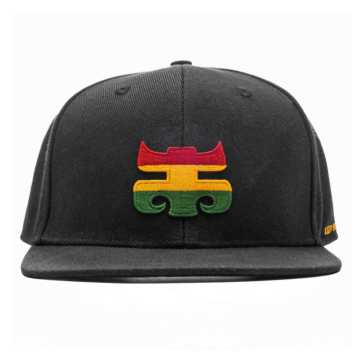 Rasta Icon Ipath Snapback Hat Front