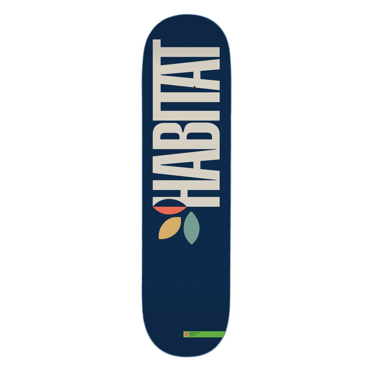 Habitat Apex Blue Twin Skateboard Deck