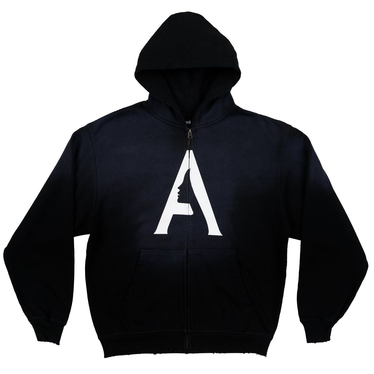 A Logo April Zip Up Hoodie
