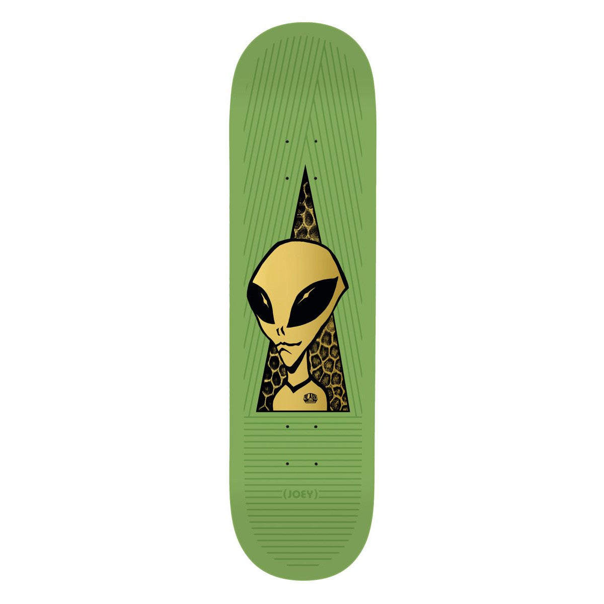 Joey Guevara Visitor Gold Alien Workshop Deck