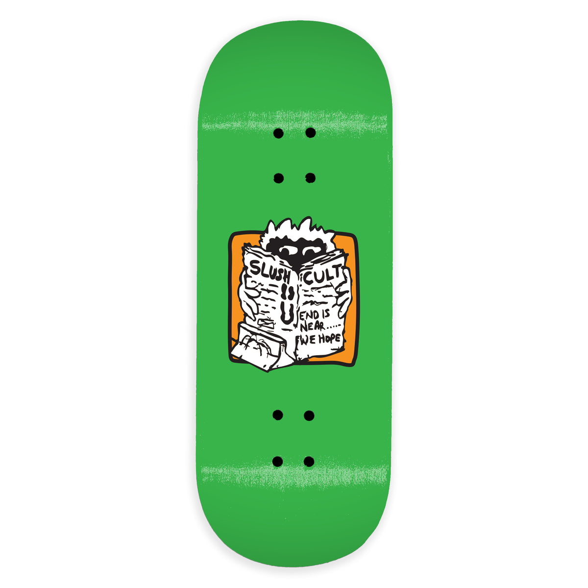 Green News Shop Slushcult Fingerboard Deck