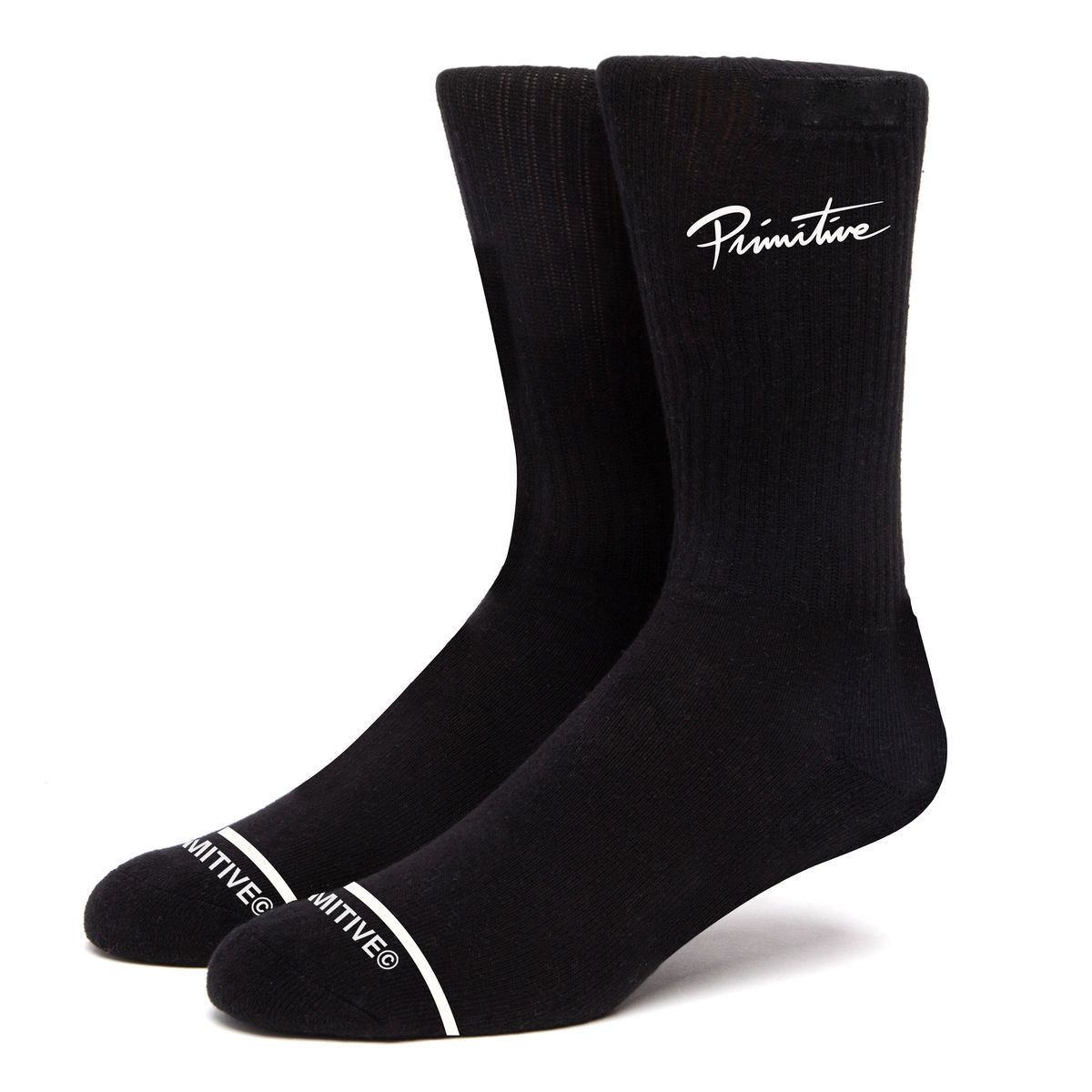 Primitive Core Logo 3-Pack Socks - Black