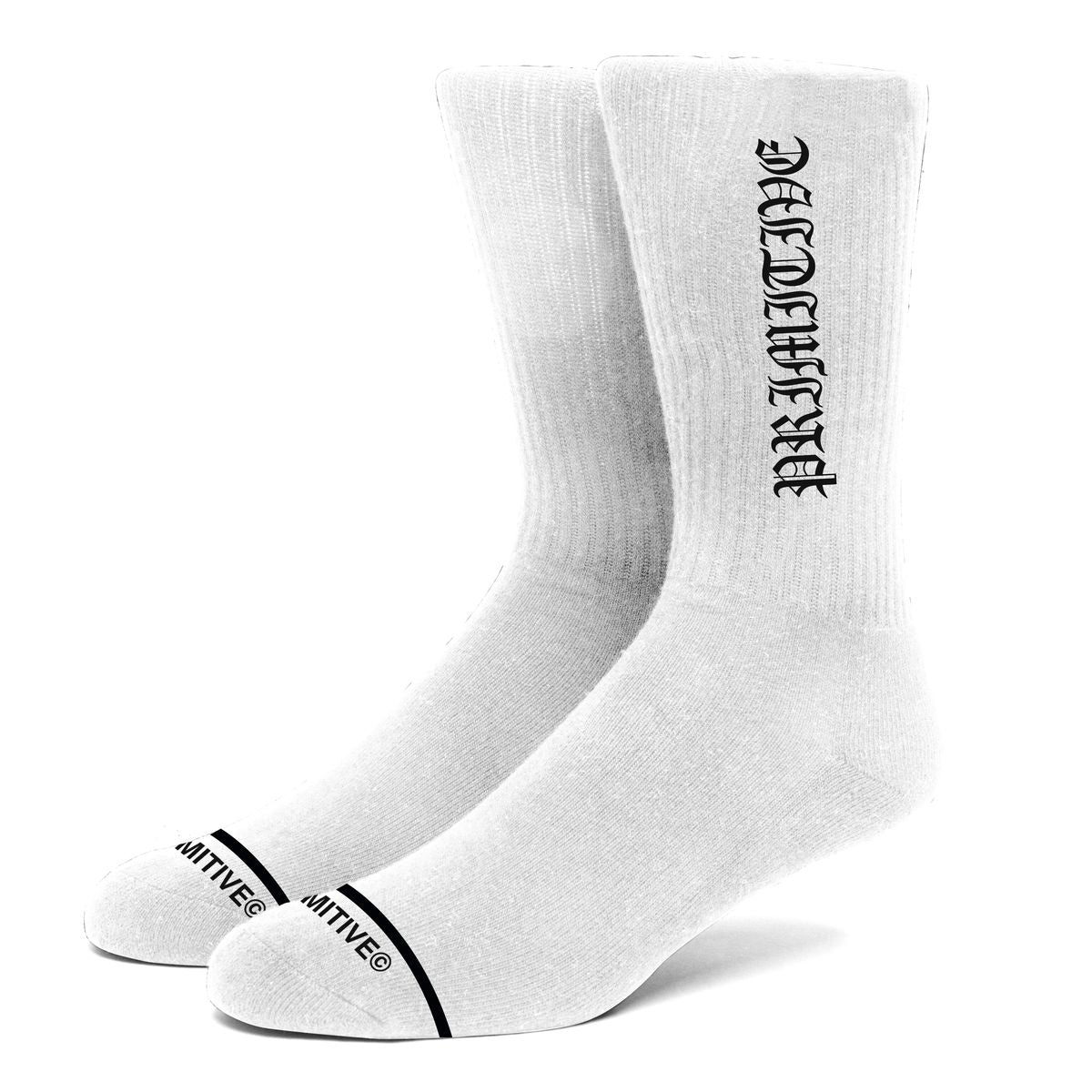Primitive Core Logo 3-Pack Socks - White