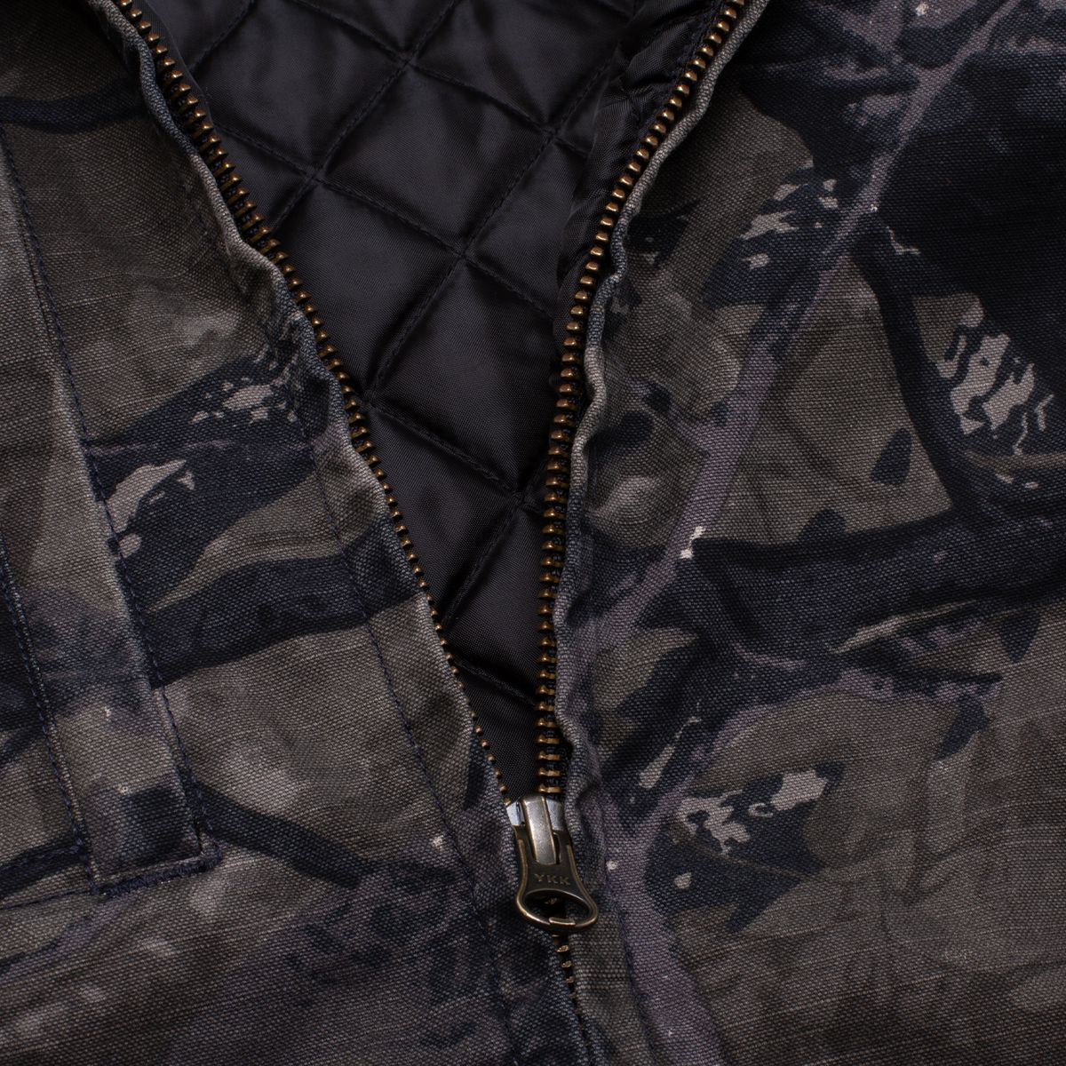 Real Tree Navy GX1000 Work Jacket Detail