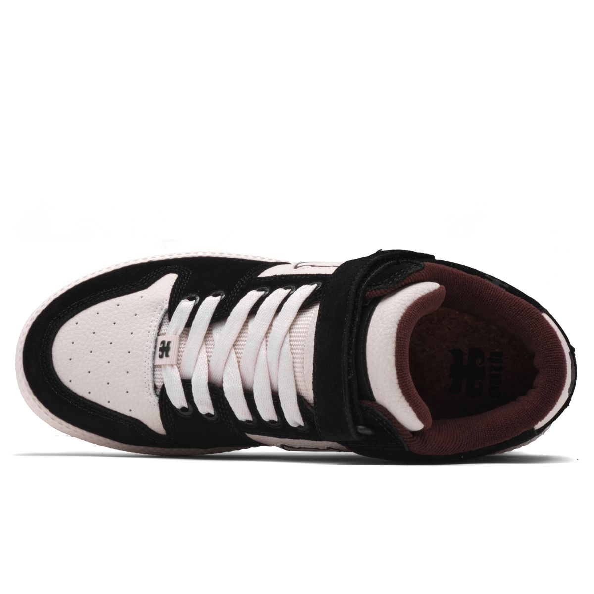 Black Suede Grasshopper Ipath Skate Shoe Top
