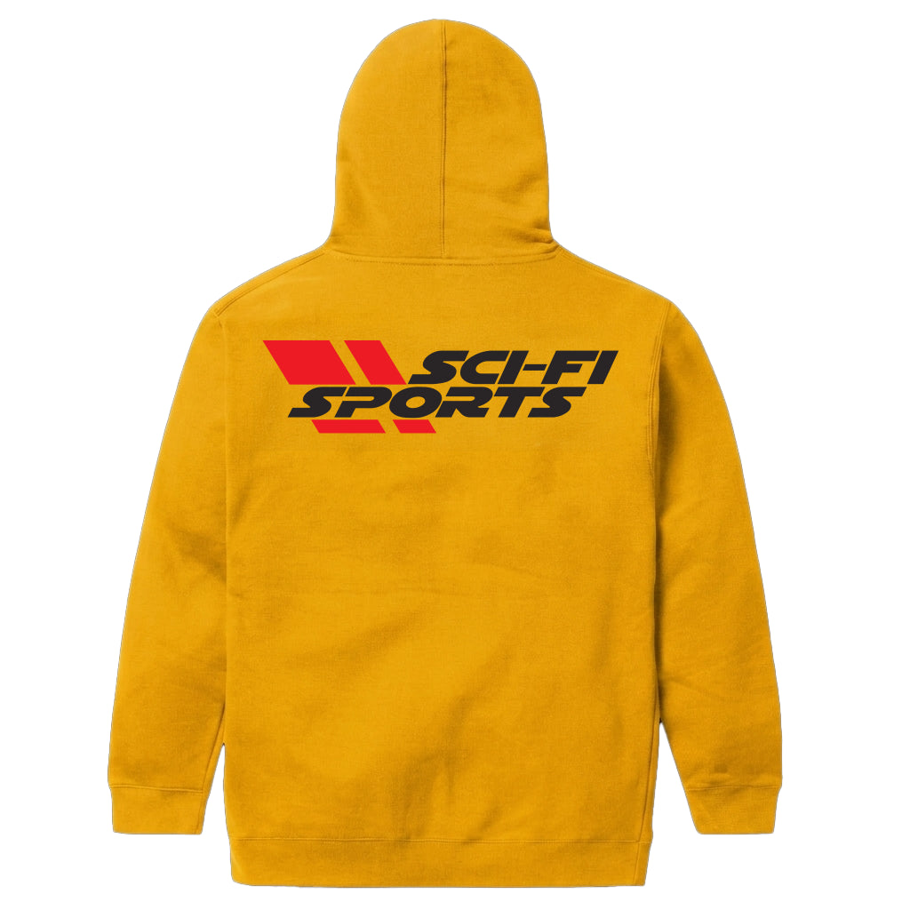 Sports Sci-Fi Hoodie Back