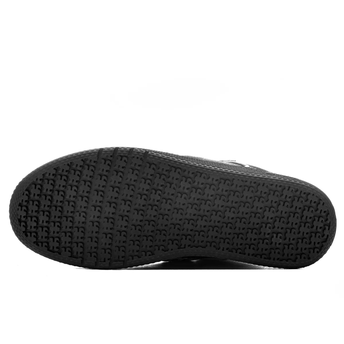 Black Leather Grasshopper Ipath Skate Shoe Bottom