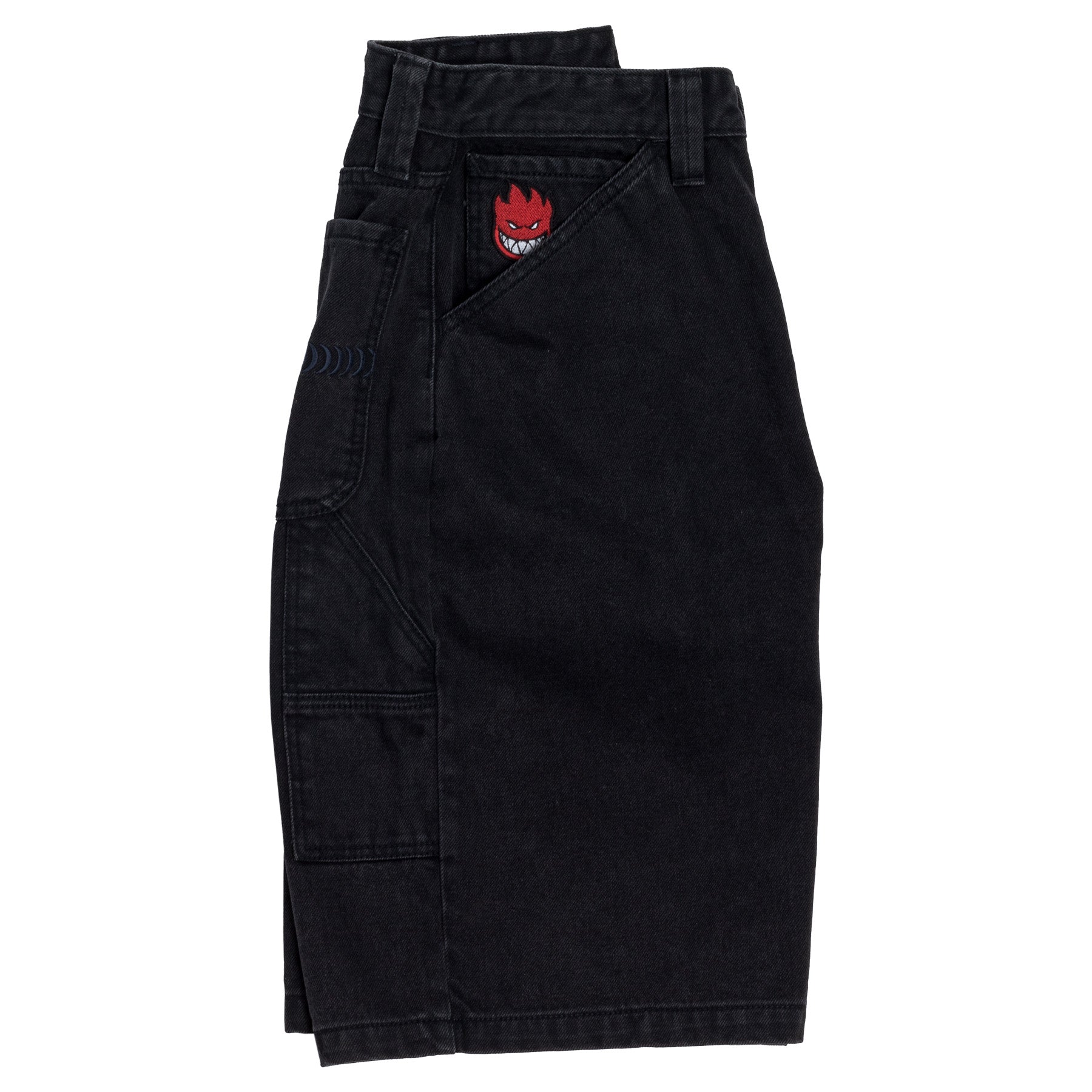 Black Bighead Fill Spitfire Denim Shorts