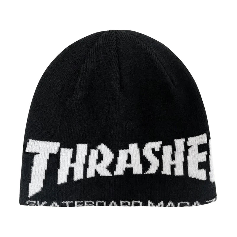 Thrasher Skate Mag Skully Beanie - Black