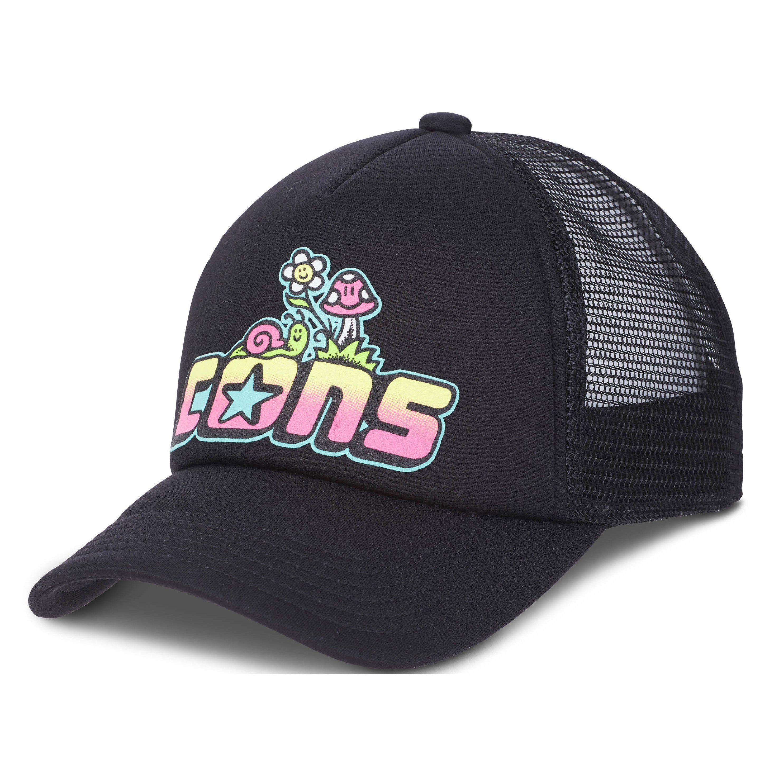 Black Cons Trucker Hat