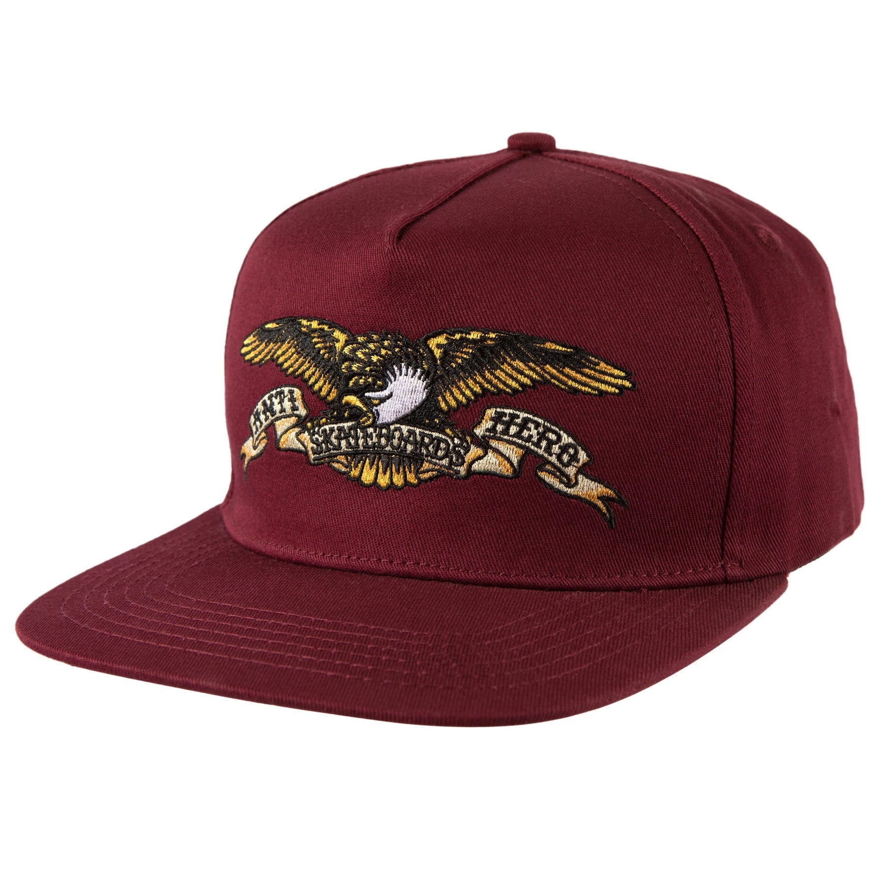 Antihero Eagle Embroidered Trucker Hat - Dark Red