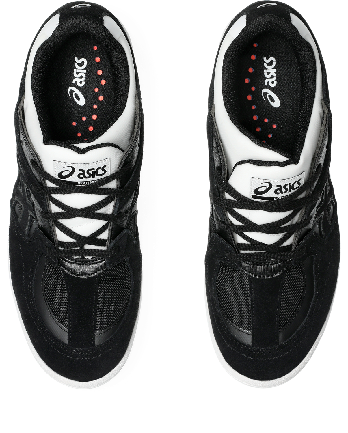 Black/White Gel-Splyte Asics Skate Shoe Top
