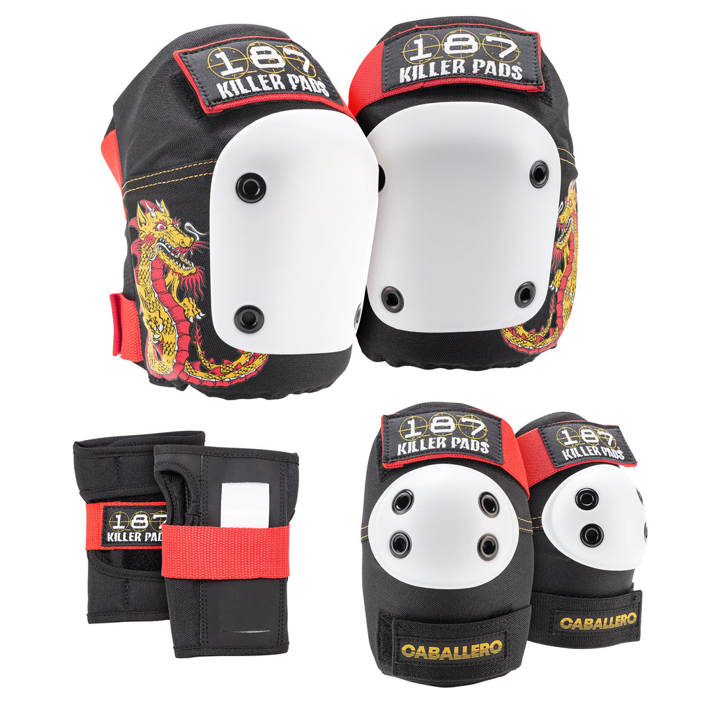187 Killer Pads Kids Six Pack Pads - Steve Caballero