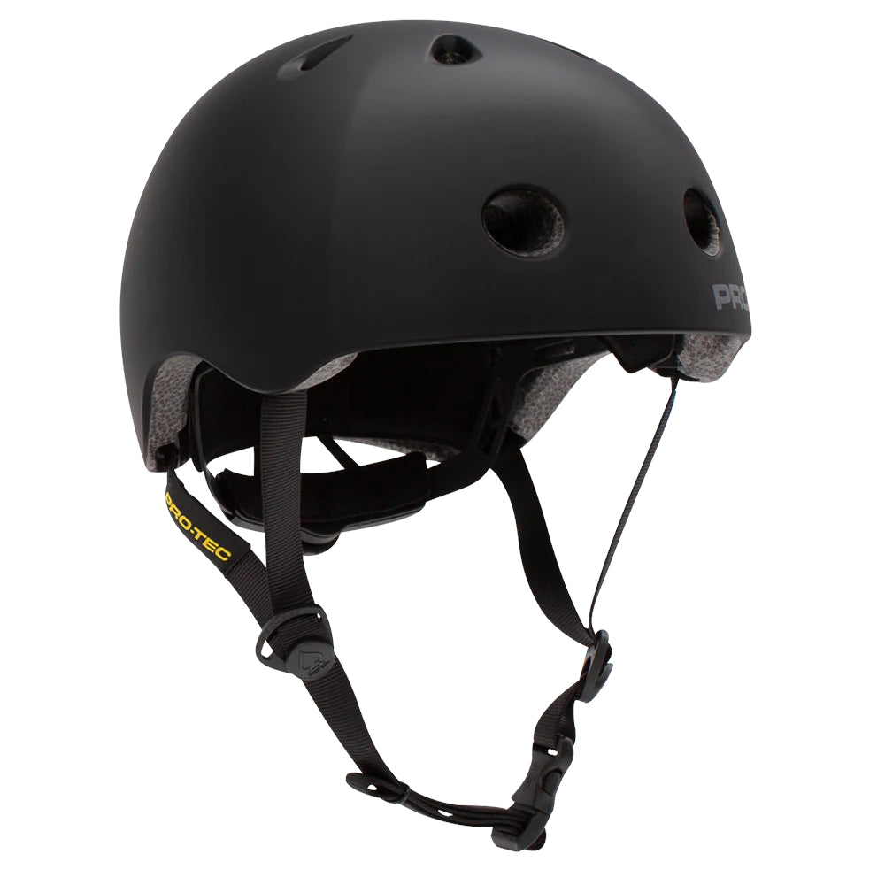 Matte Black Certified Classic Lite Pro-Tec Helmet