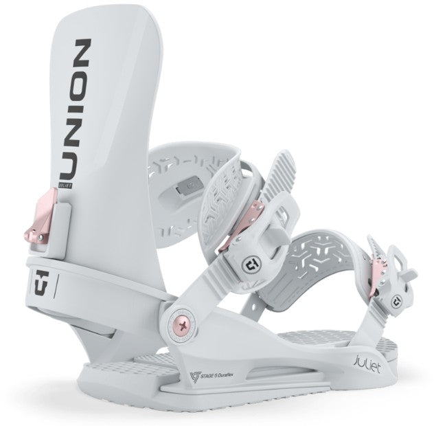 Light Grey Women's Juliet Union Snowboard Bindings