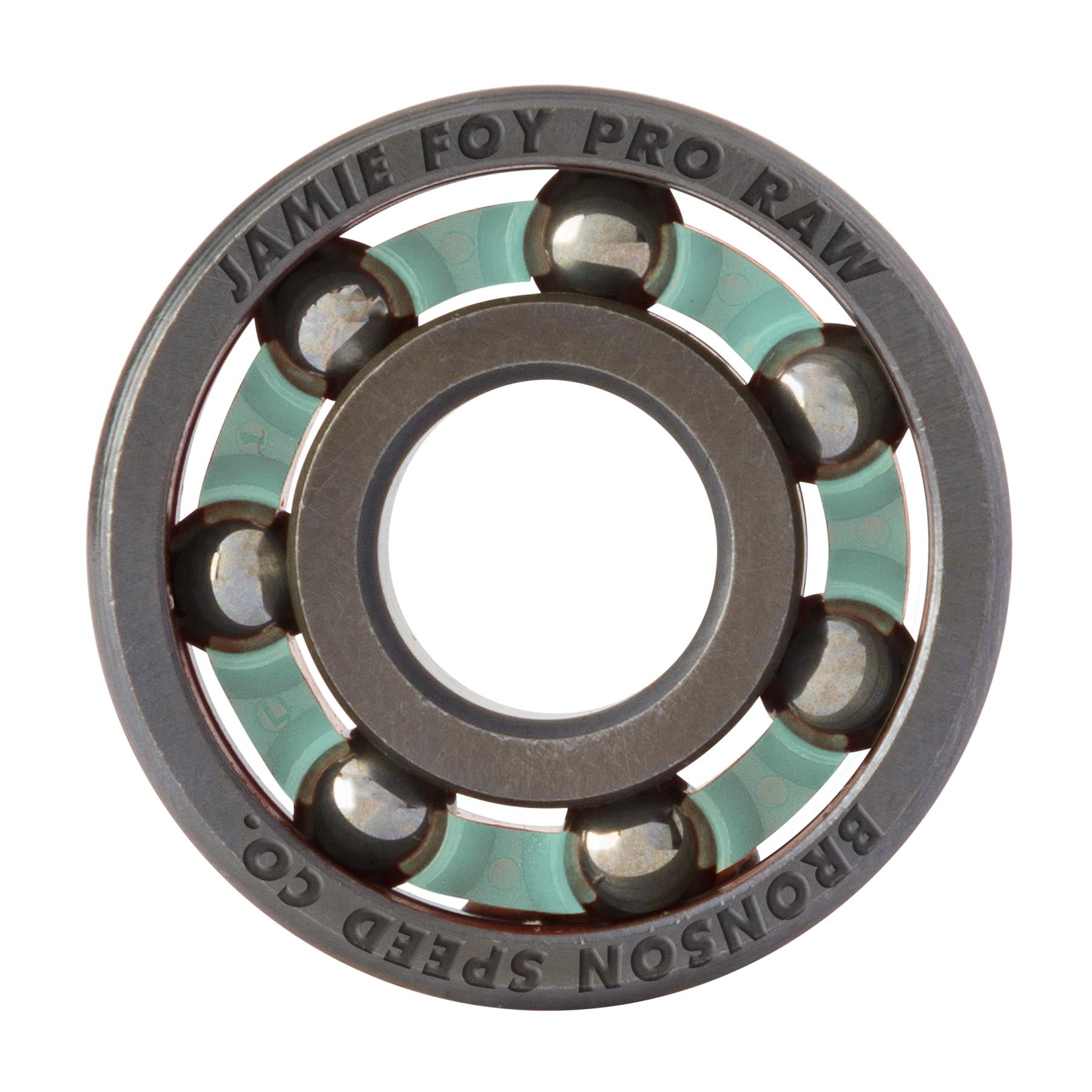 Bronson Jamie Foy Pro Raw Shieldless Skateboard Bearings