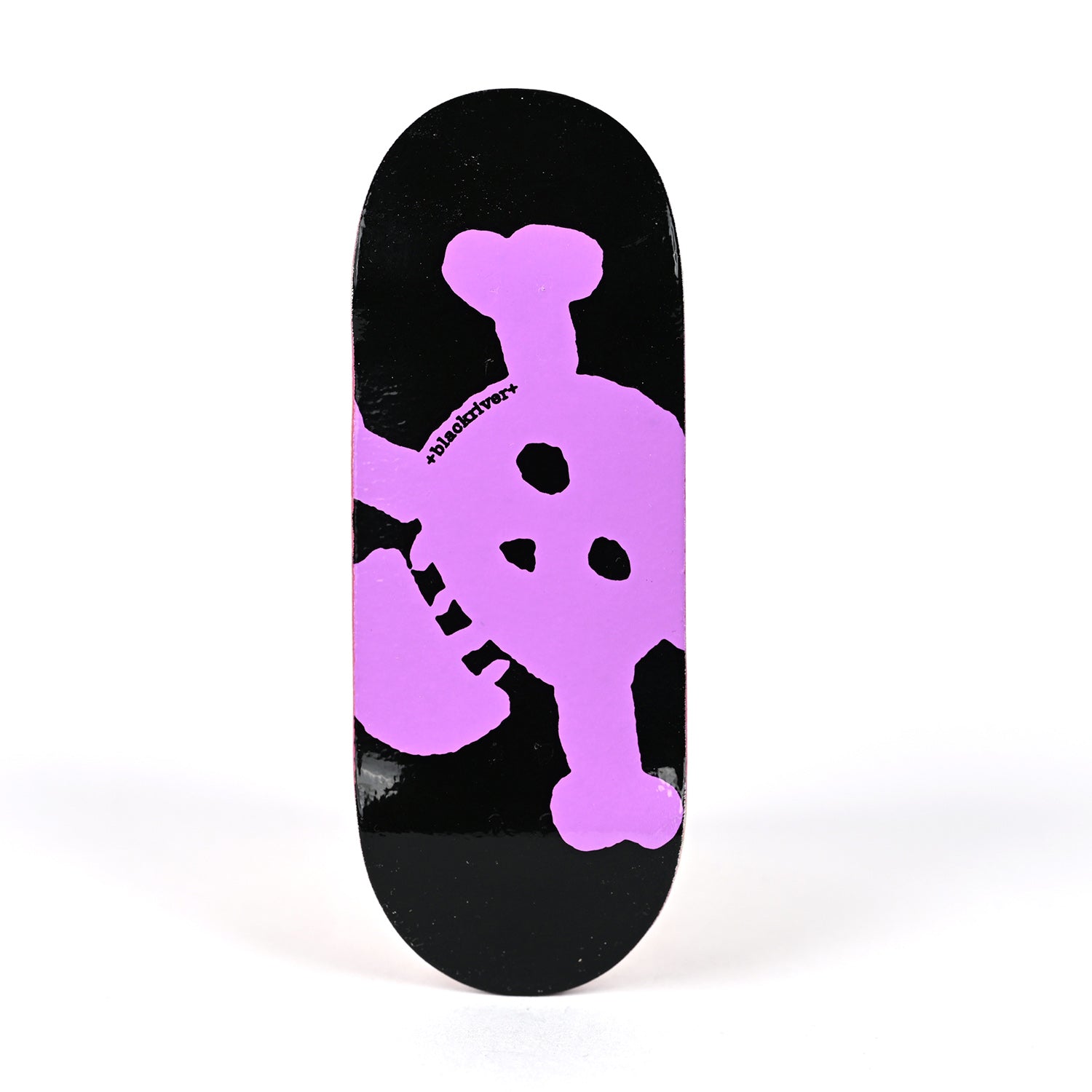 Purple New Skull Blackriver Fingerboard Deck