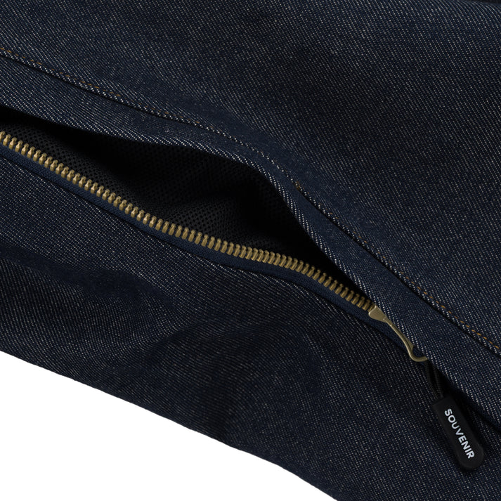 Indigo Denim Souvenir 3 Ply Snow Pants Detail
