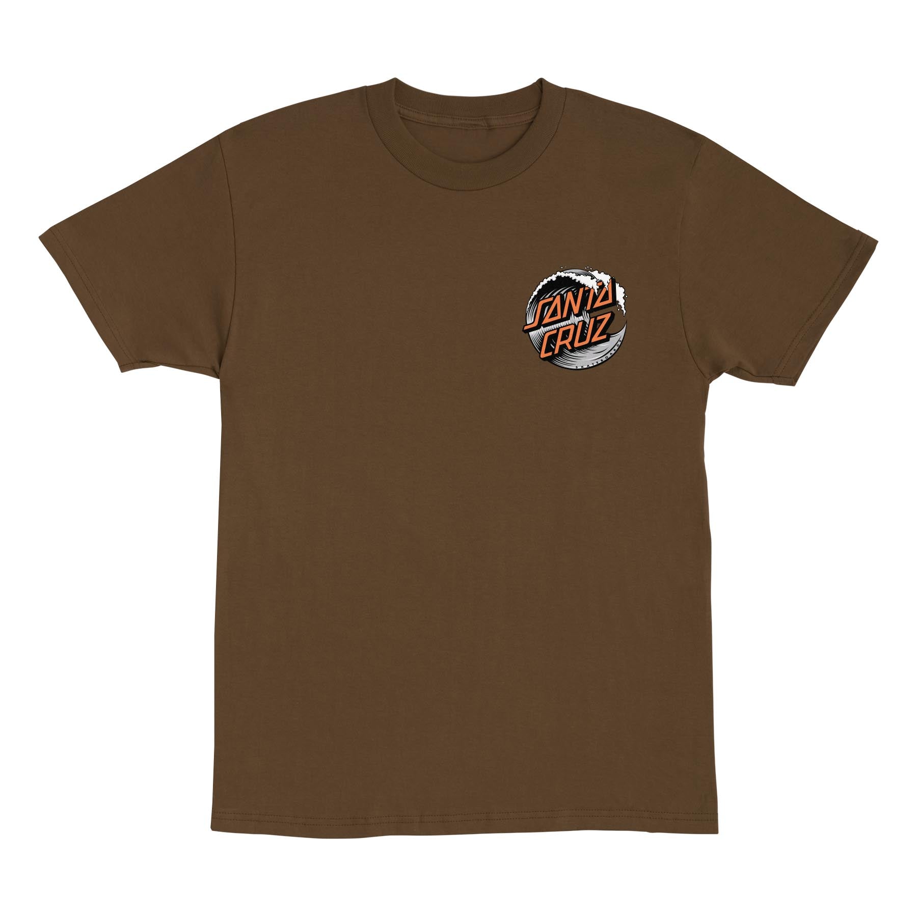 Dark Chocolate Wave Dot Santa Cruz Tee