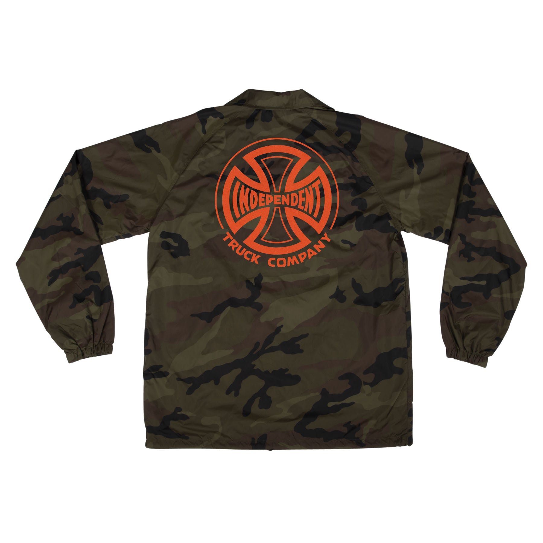 Independent Truck Co Legacy Coaches Windbreaker Jacket - Camo