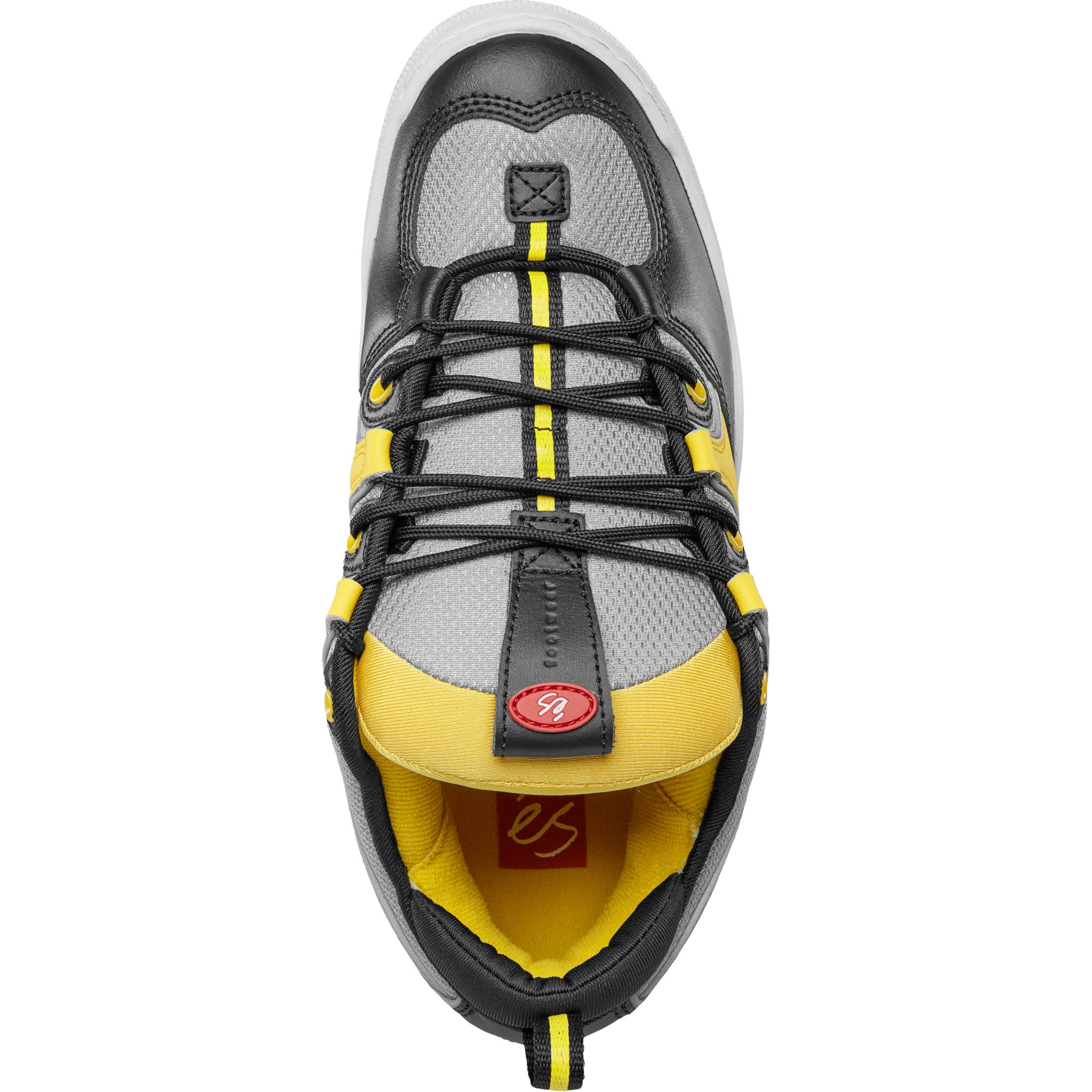 Black/Yellow Two Nine 8 eS Skate Shoe Top