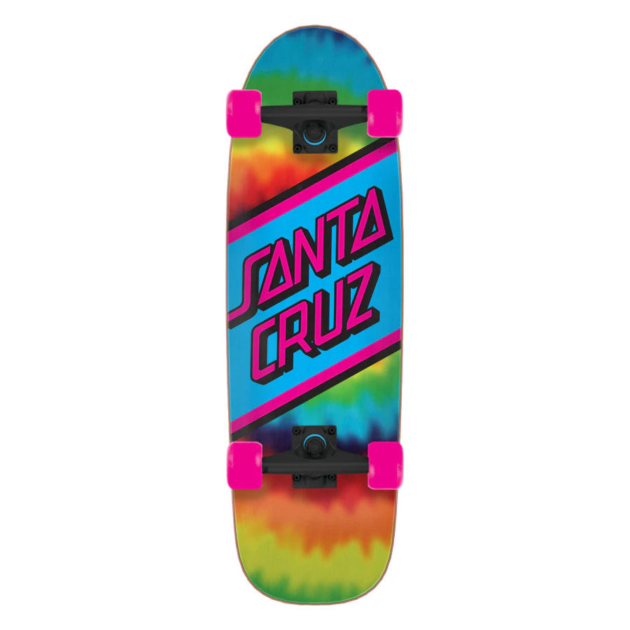 Tie Dye Santa Cruz Cruzer Skateboard
