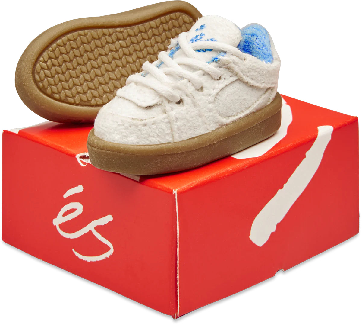 White/Gum Micro eS Accel Fingerboard Shoes