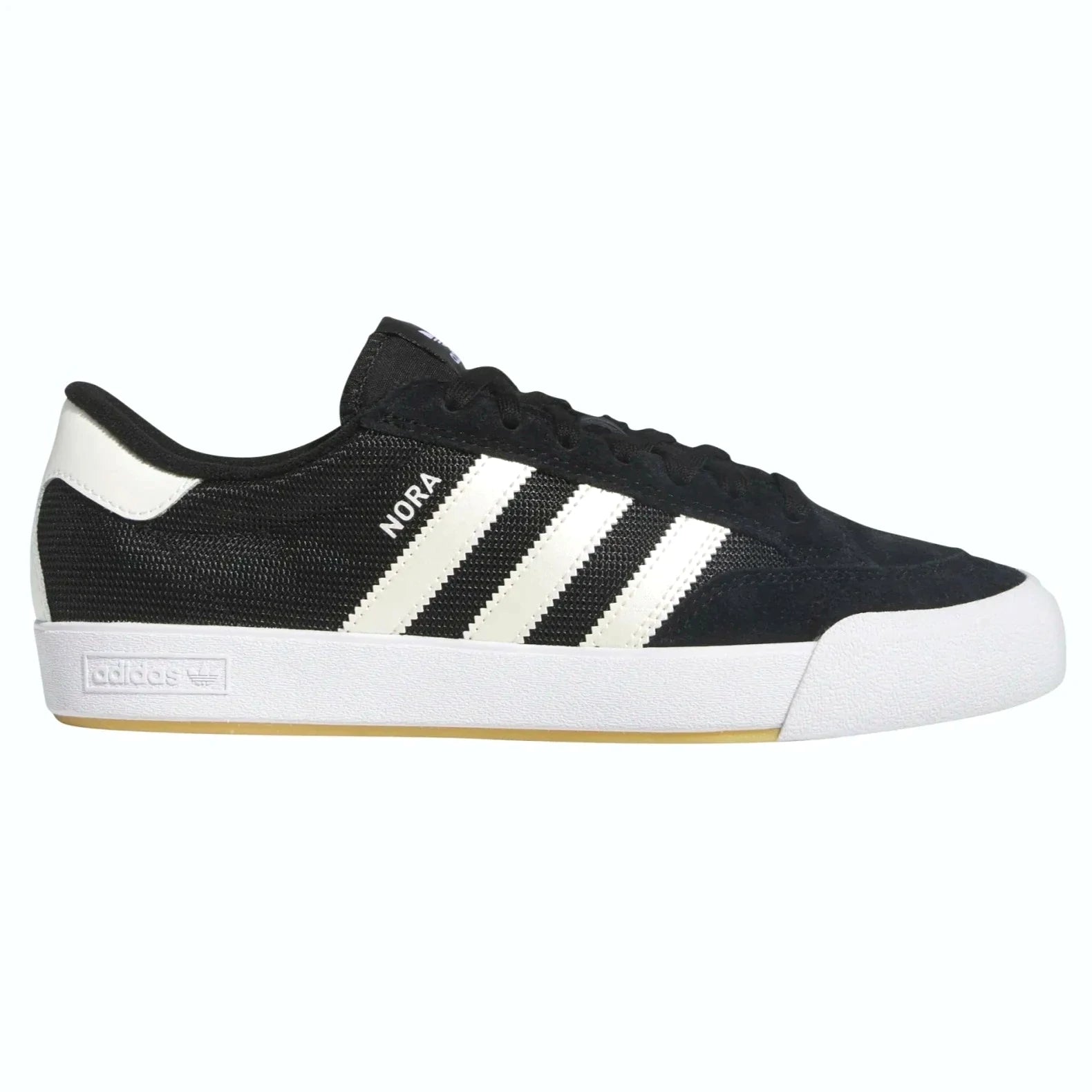 Adidas Nora Skateboard Shoe Black Metallic Spark