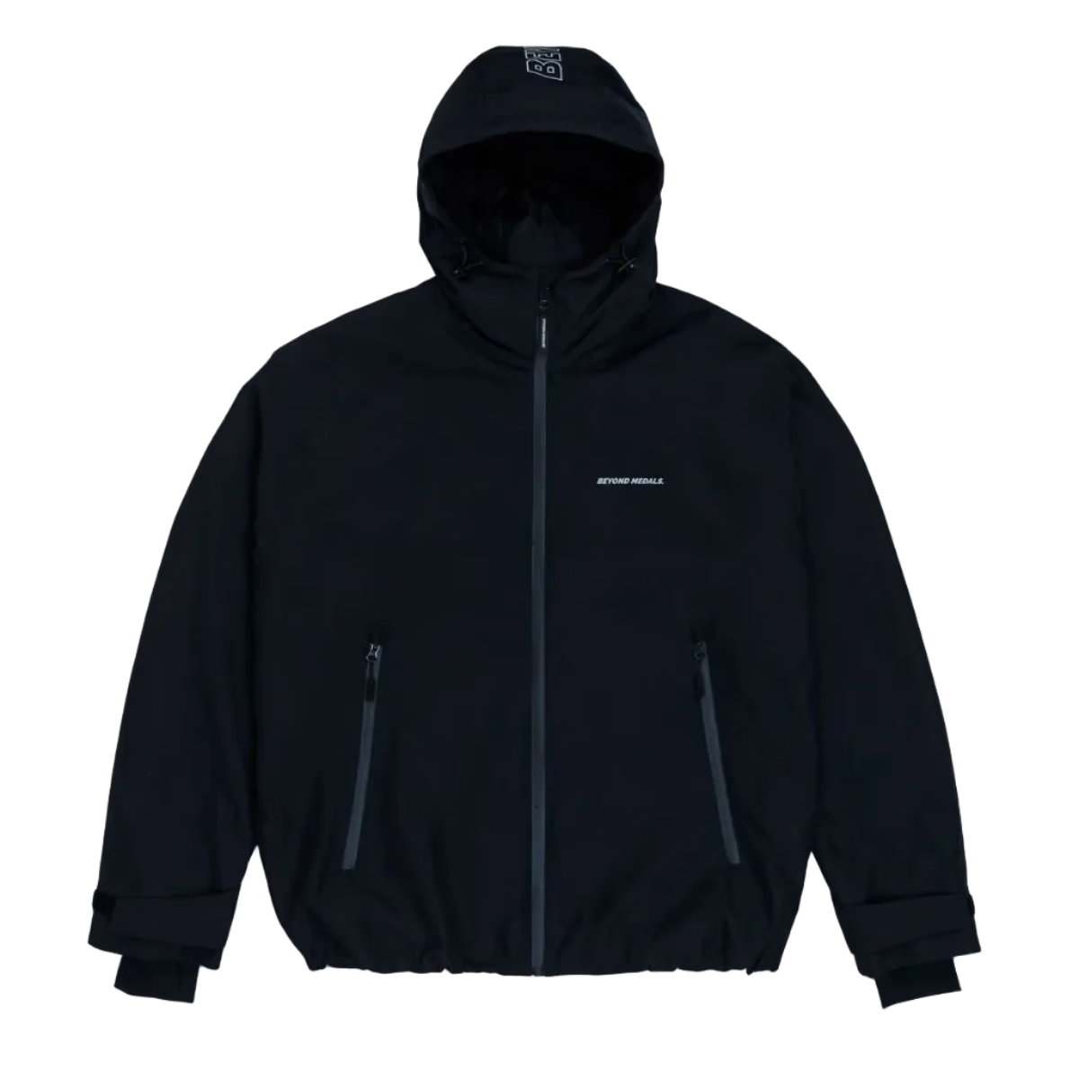 Black Beyond Medals Park Jacket