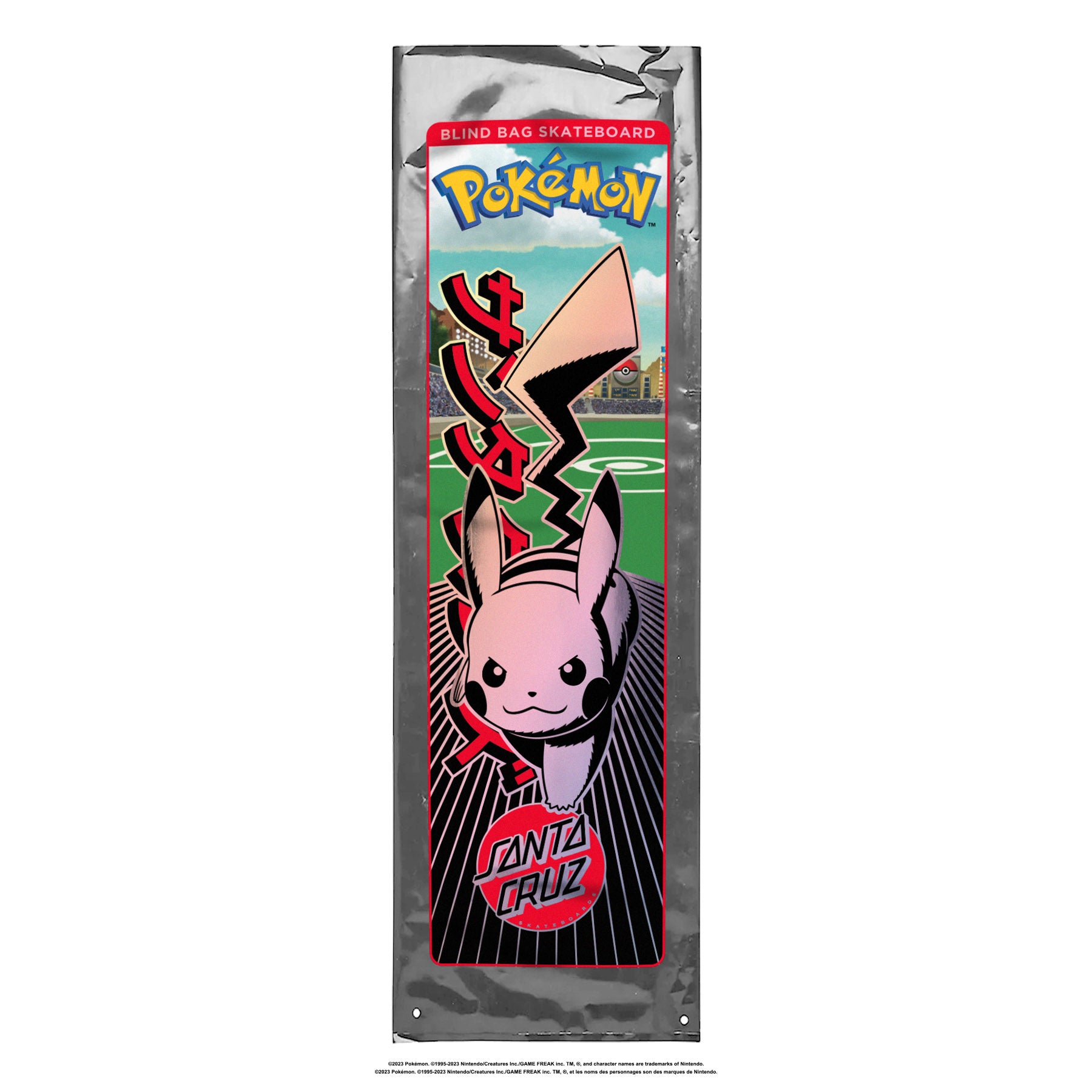 Pokémon x Santa Cruz Skateboards Blind Bag Deck