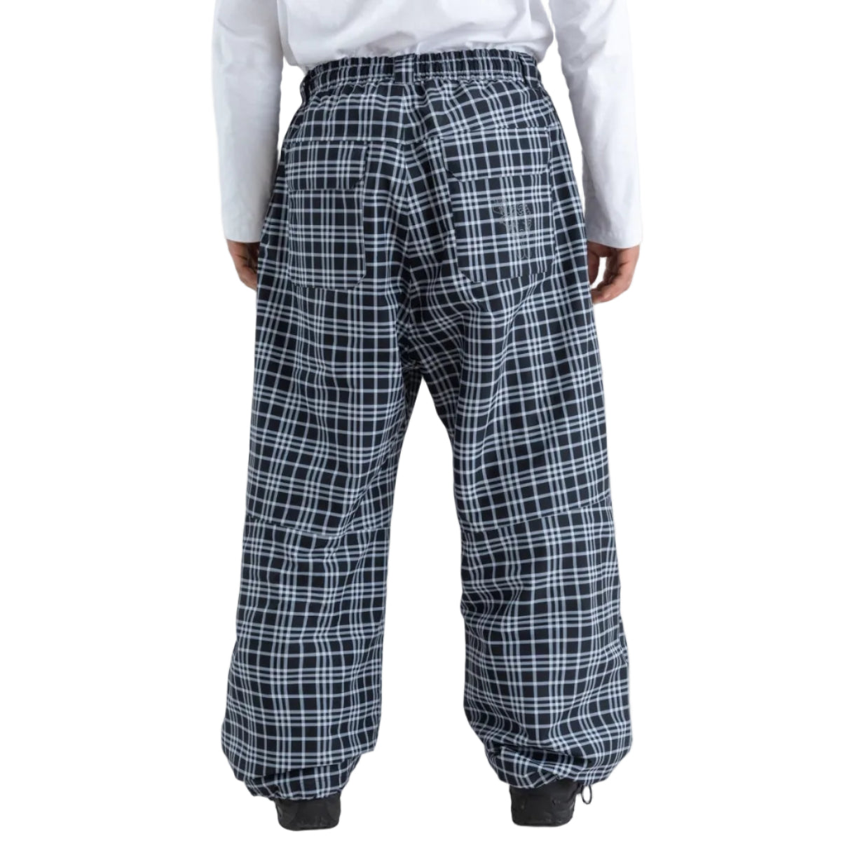 Multicolor Plaid Beyond Medals Park Pants Back