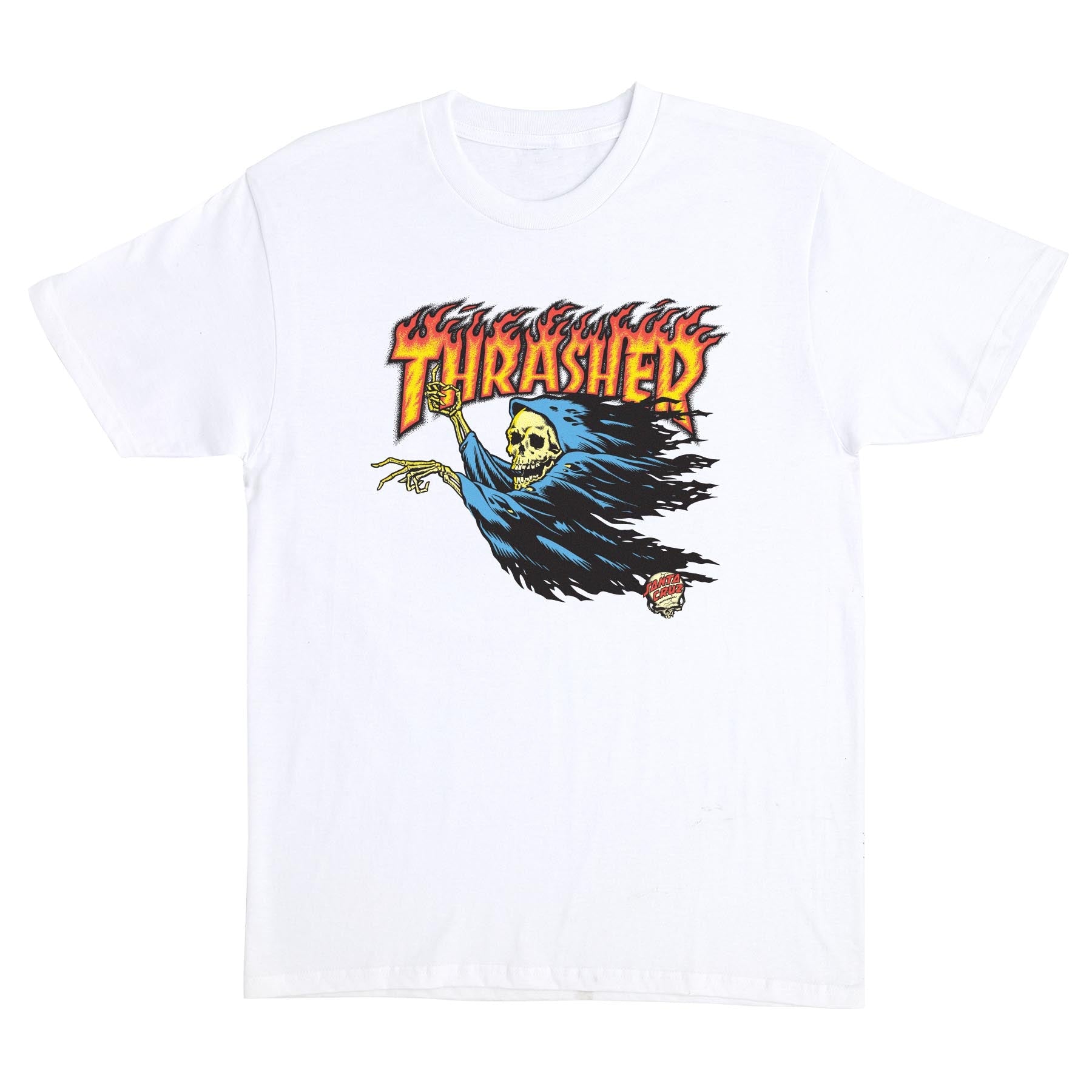 White O'Brien Reaper Thrasher x Santa Cruz T-Shirt