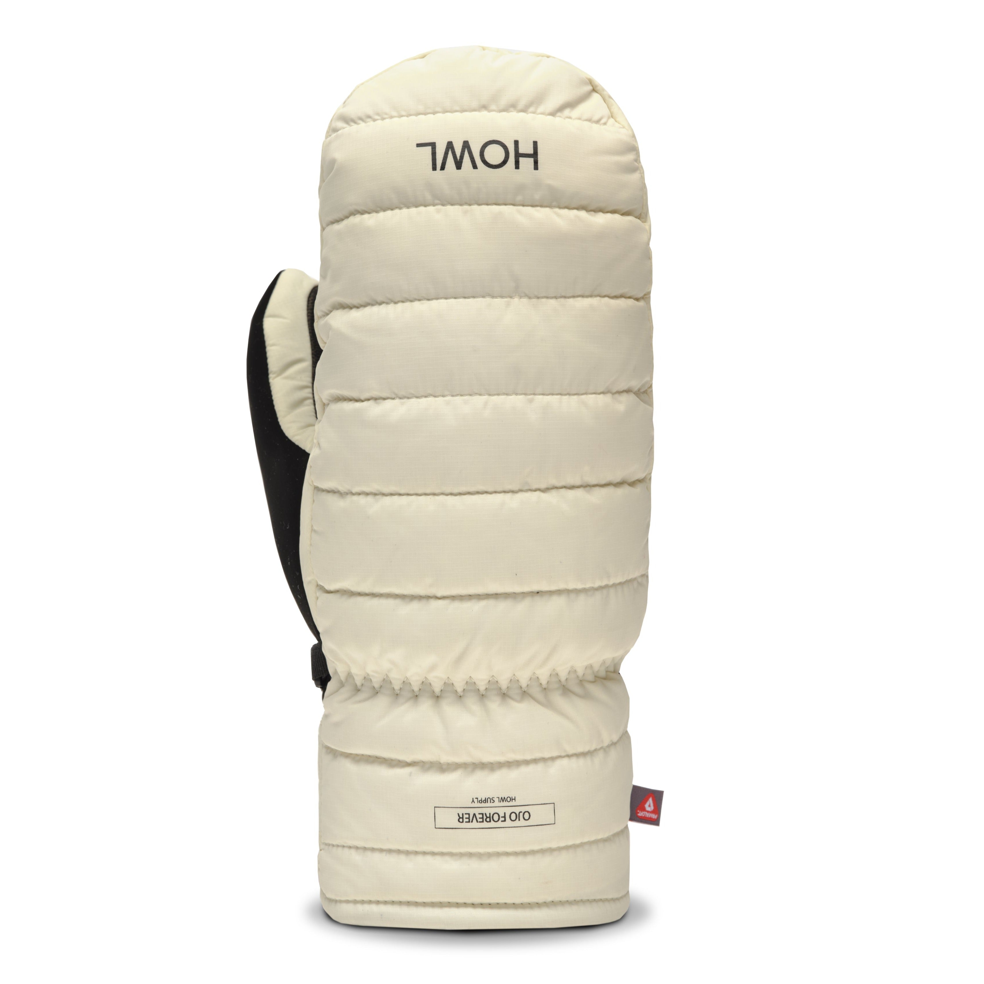 Tech White Down Howl Mitts