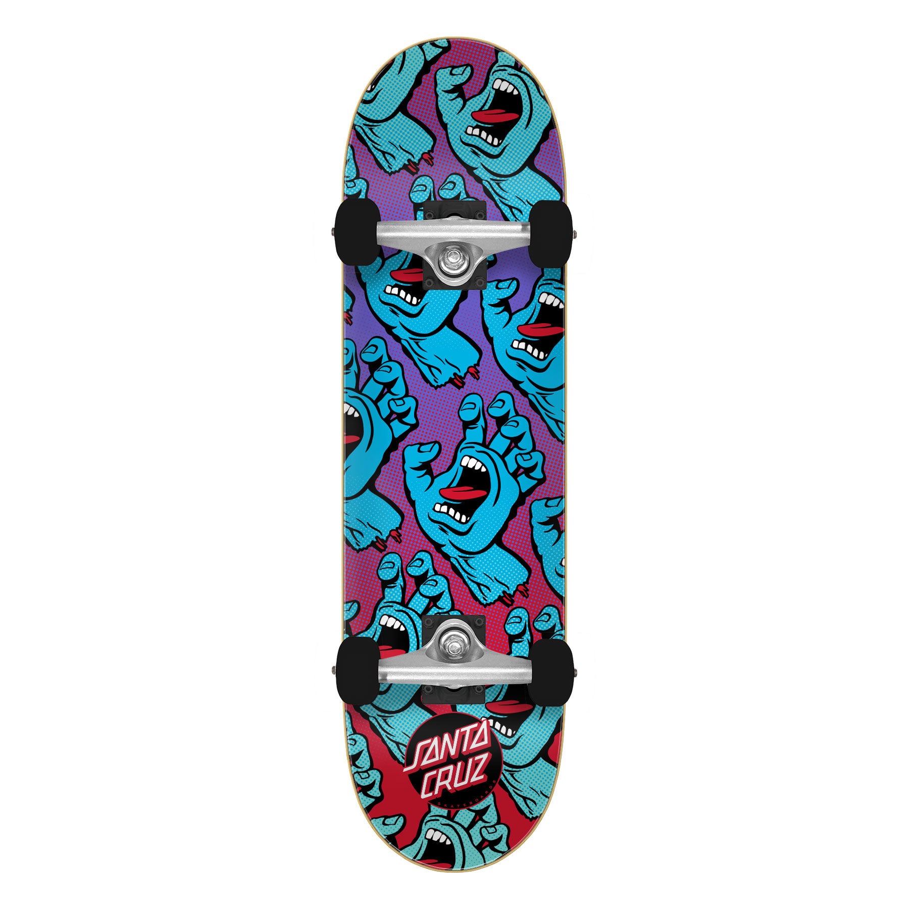 Santa Cruz Gradient Hands Complete Skateboard - Micro