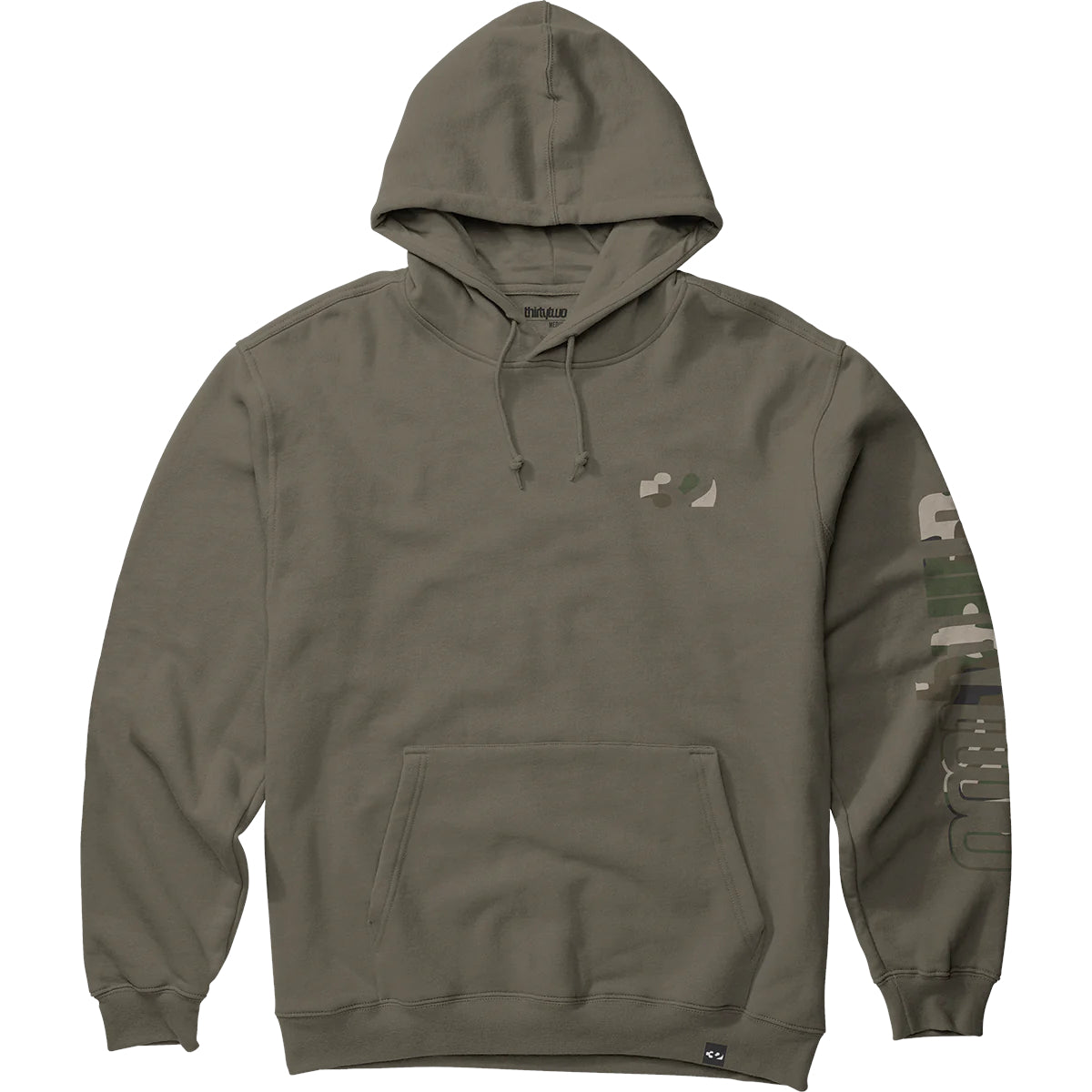 Olive Double ThirtyTwo Hoodie