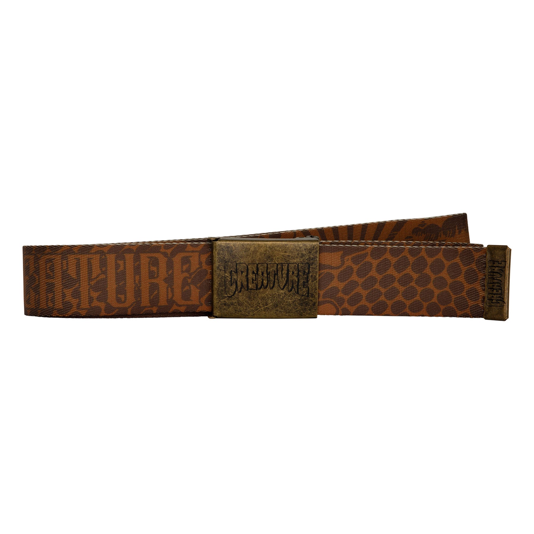 Creature High Country Web Belt - Brown