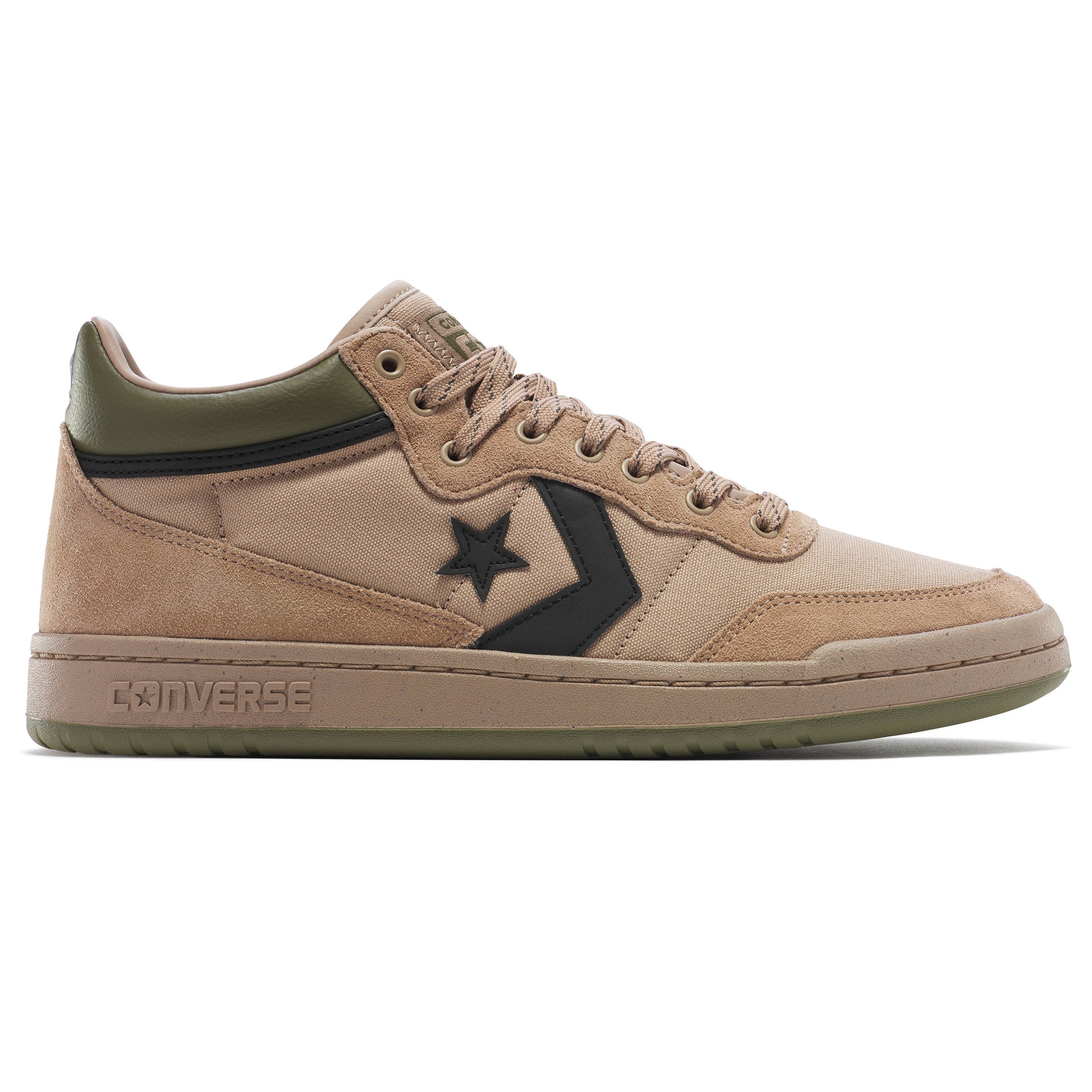 Converse Fastbreak Mid Pro Skateboard Shoe - Vintage Cargo/Utility/Black