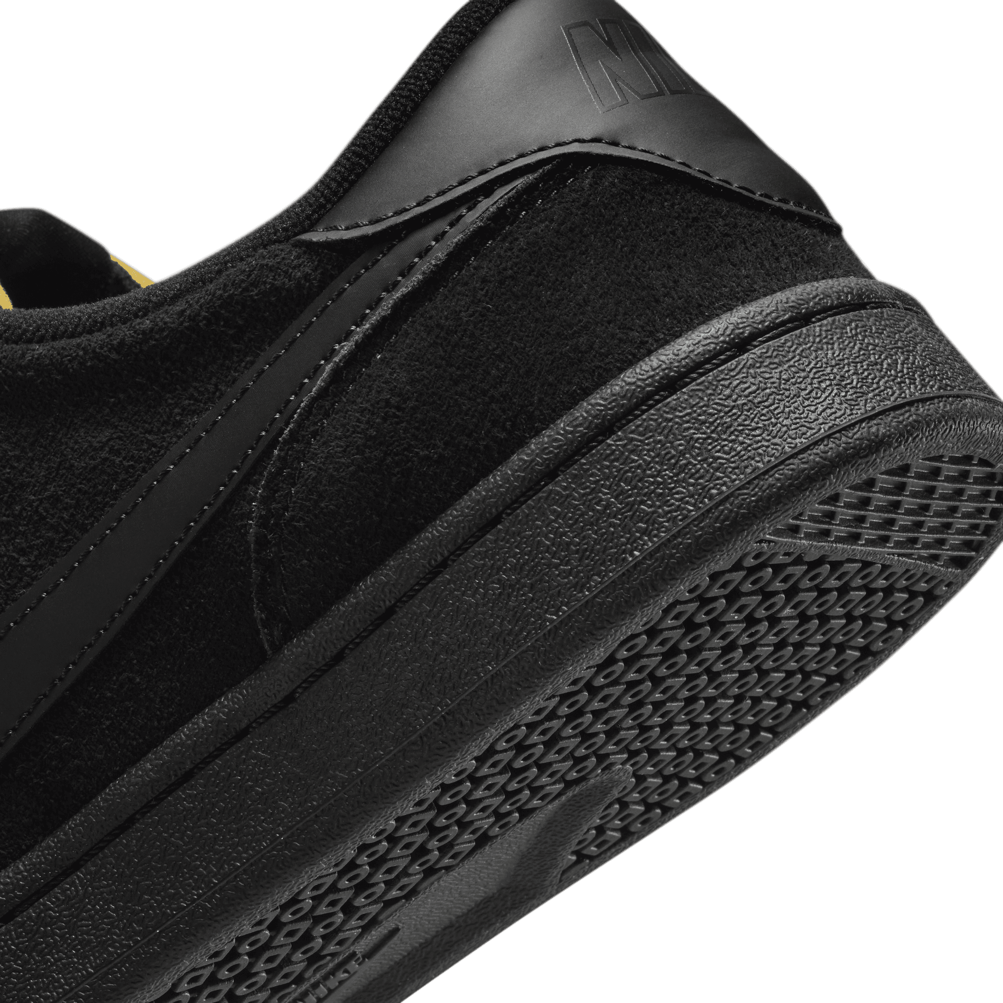 Black FC Classic Nike SB Skate Shoe Detail