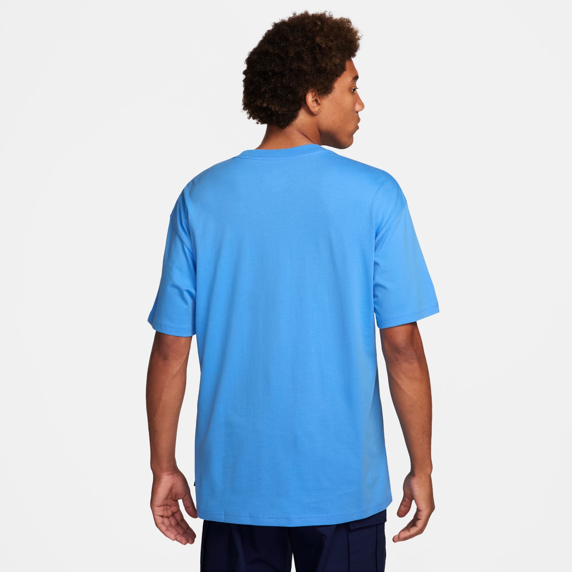 University Blue Nike SB Logo T-shirt Back
